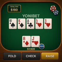 YoniBet - Poker Table Game - Texas Hold'em